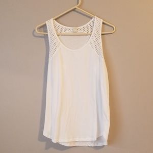 J. Crew Tank with Mesh Details